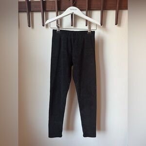 Hanna Andersson ribbed velour legging size- size 8Y